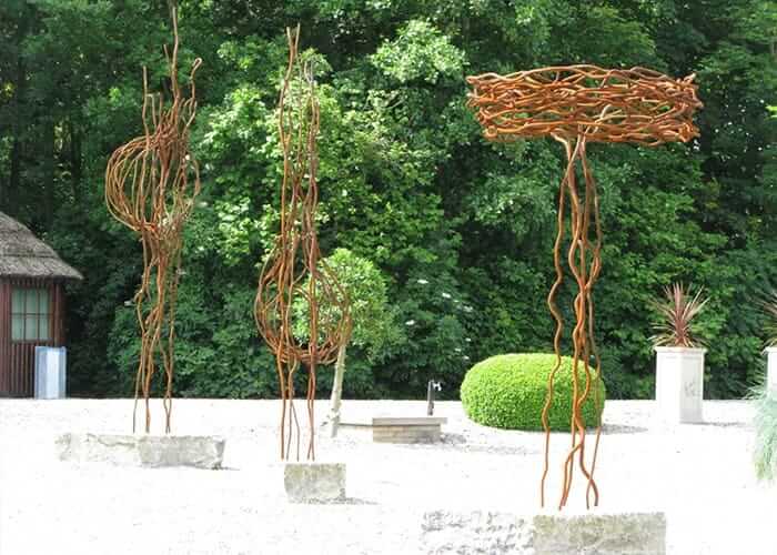 Art in gardens